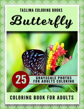 Butterfly Coloring Book for Adults