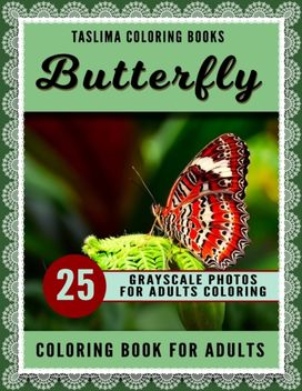 Butterfly Coloring Book for Adults