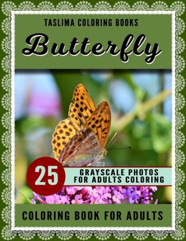 Butterfly Coloring Book for Adults