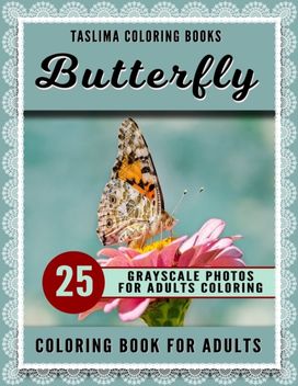Butterfly Coloring Book for Adults
