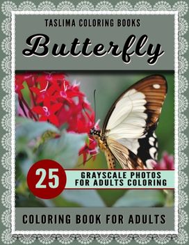 Butterfly Coloring Book for Adults Butterfly Coloring Book for Adults