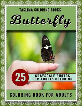 Butterfly Coloring Book for Adults Butterfly Coloring Book for Adults