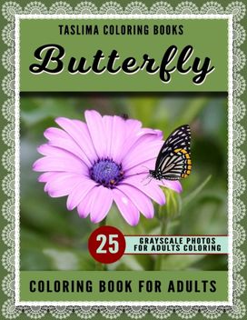 Butterfly Coloring Book for Adults