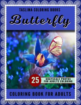 Butterfly Coloring Book for Adults Butterfly Coloring Book for Adults