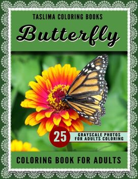 Butterfly Coloring Book for Adults