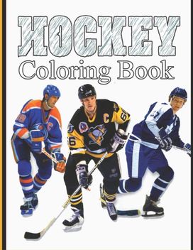 Hockey Coloring Book Hockey Coloring Book