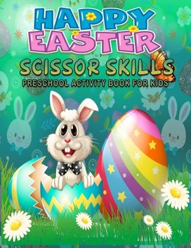 Easter Scissor Skills Preschool Activity Book for Kids