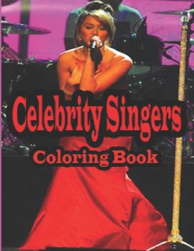 Celebrity Singers Coloring Book