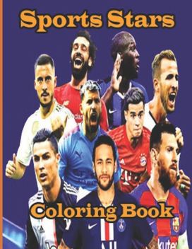 Sports Stars Coloring Book